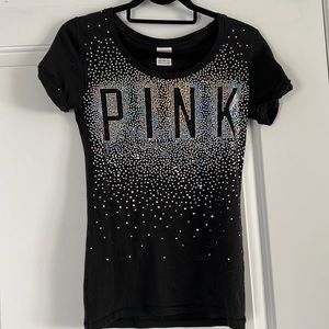 CLOSE OUT SALE: VS PINK Bling Holo Top